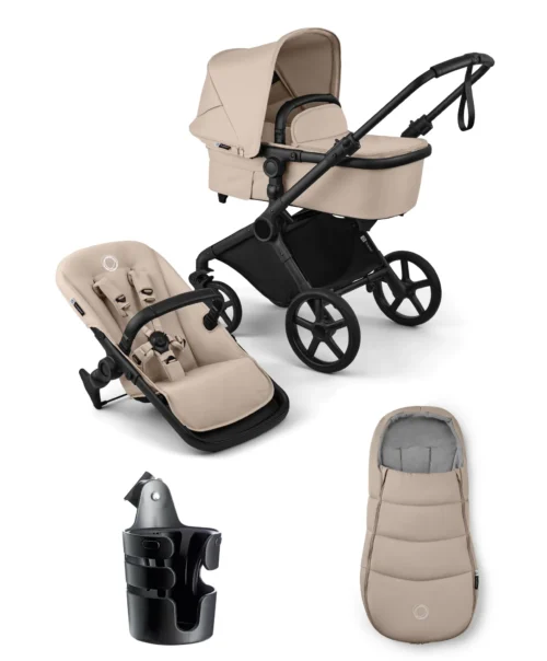 Bugaboo Cub Essential Pushchair Bundle- Desert Taupe