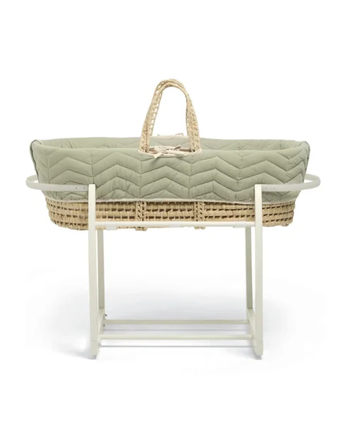 Mamas & Papas Moses Basket - Sage