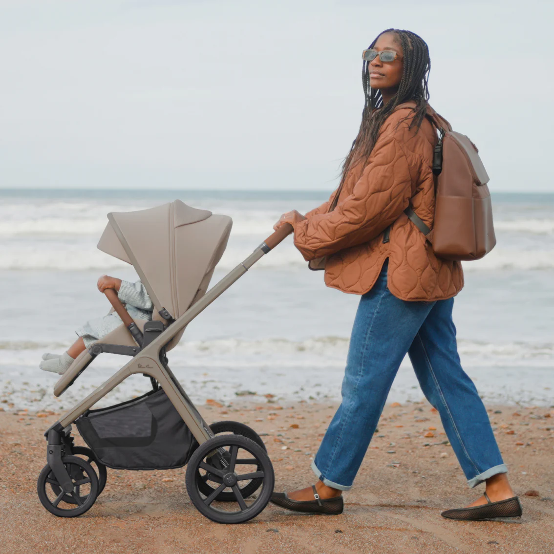 Silver Cross Cove 2 Ultimate 360 Family Bundle – Champagne