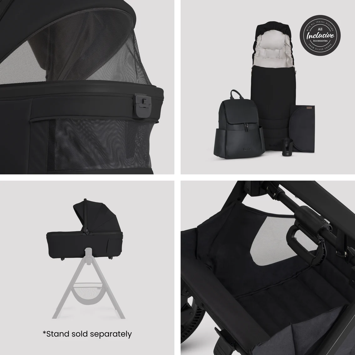 Silver Cross Cove 2 Ultimate 360 Family Bundle – Onyx