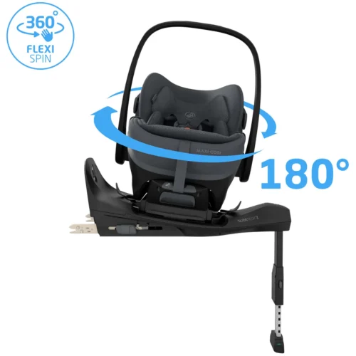 Maxi-Cosi Pebble Slide Pro Car Seat - Moon Graphite