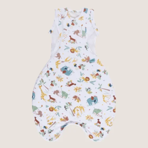 Purflo Swaddle to Sleep Bag 2.5 Tog - 0-4M All Seasons- Into The Wild