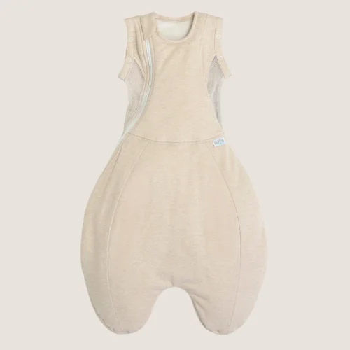 Purflo Swaddle to Sleep Bag 2.5 Tog - 0-4M All Seasons- Summer Sand