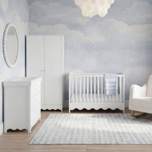 Bebe & Beyond Dancer 3 Piece Room Set - White