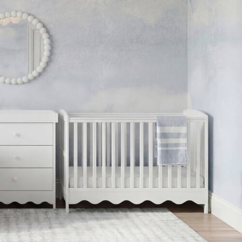 Bebe & Beyond Dancer Cot Bed - White