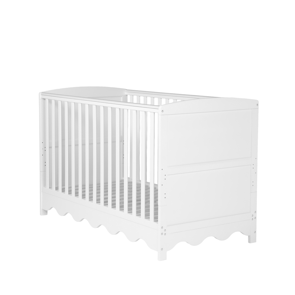 Bebe & Beyond Dancer Cot Bed - White