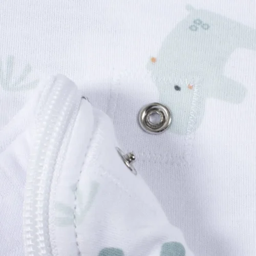 Purflo Swaddle to Sleep Bag 2.5 Tog - 0-4M All Seasons- Animal Safari
