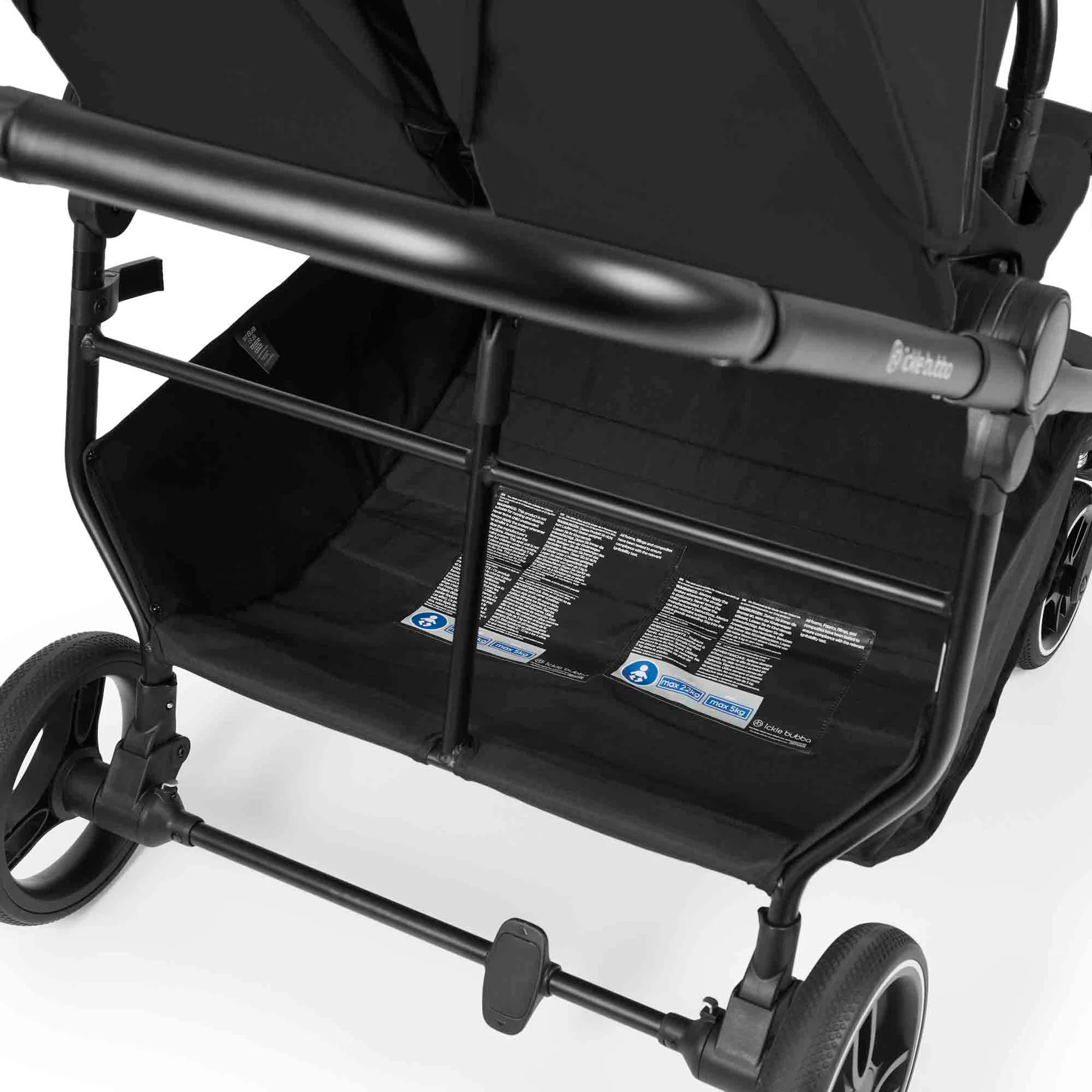 Ickle Bubba Altair Growing Families Pram -Black