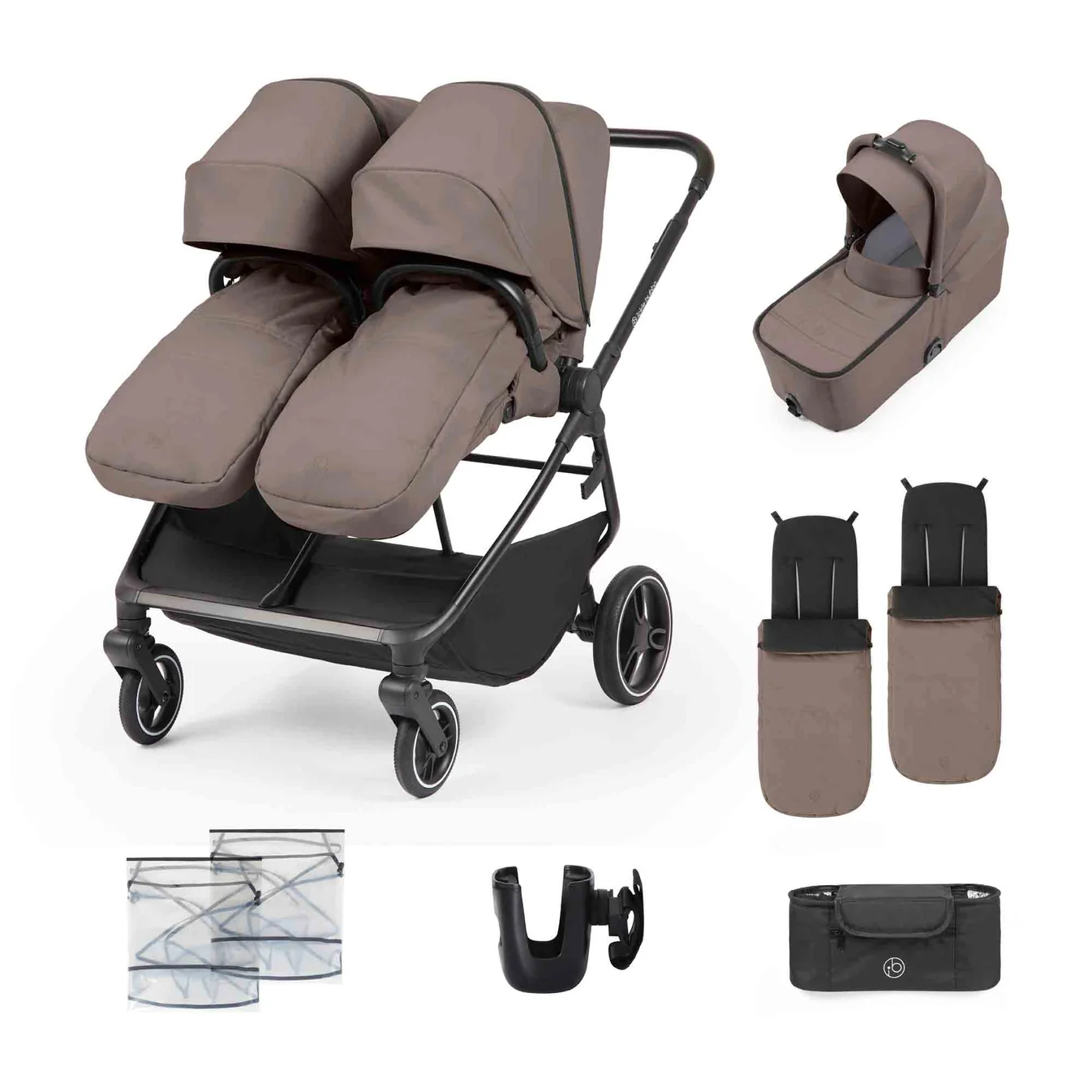 Ickle Bubba Altair Growing Families Pram -Mink