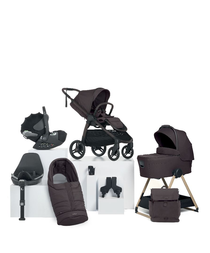 Mamas & Papas Ocarro 2 Pushchair Bundle With Cybex Cloud T & Base -Americano
