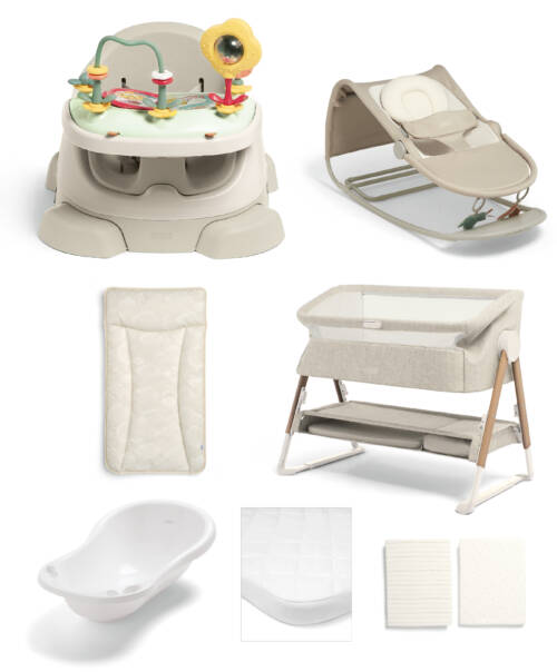 Mamas & Papas Newborn Essentials Bundle (7 Pieces) - Neutral