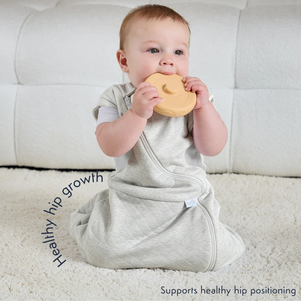 Purflo Cuddle to Sleep Bag 2.5 Tog Minimal Grey 3-12 months