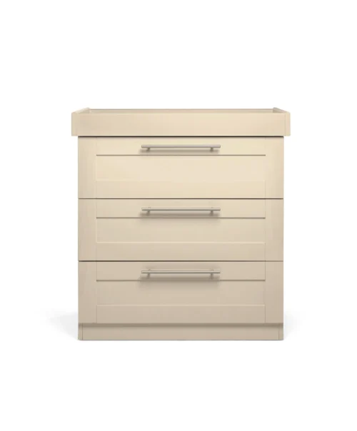 Mamas & Papas Hampden 3 Piece Cotbed Range with Dresser Changer & Wardrobe - Cashmere