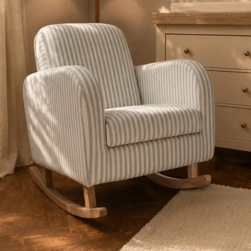 CuddleCo Etta Nursing Chair - Sea Salt Stripe