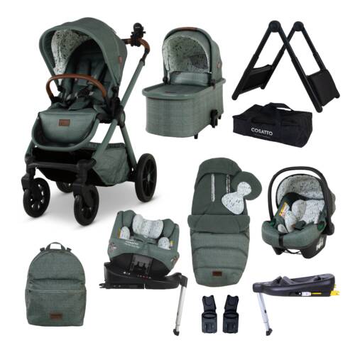 Cosatto Giggle 4 Special Edition All Stage Home and Travel Bundle Tiny Treetops