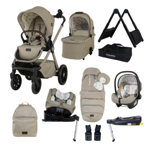 Cosatto Giggle 4 Special Edition All Stage Home and Travel Bundle Hushmouse