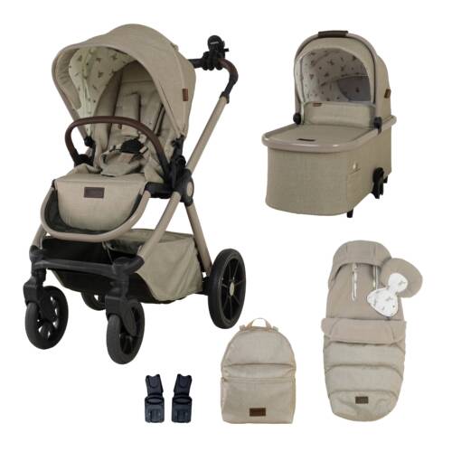 Cosatto Giggle 4 Special Edition Pram and Accessory Bundle Hushmouse