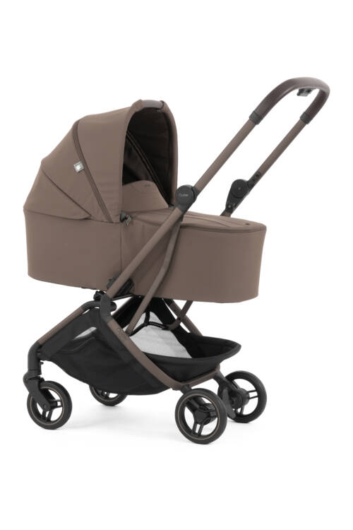 BabyStyle Oyster F-Lite Pushchair & Carrycot Bundle - Chocolate