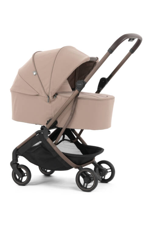 BabyStyle Oyster F-Lite Pushchair & Carrycot Bundle - Putty